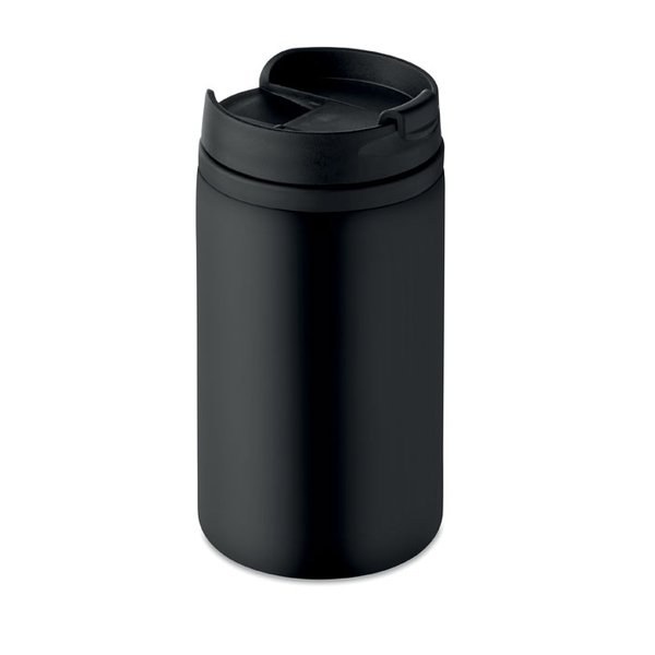 FALUN Dubbelvägg Rostfri Kopp 250 ml Läckagesäker - GiftRetail MO9246