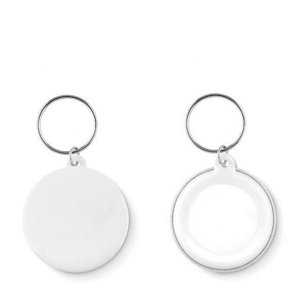 PIN KEY Liten Nyckelring med Pappersinlägg - GiftRetail MO9332