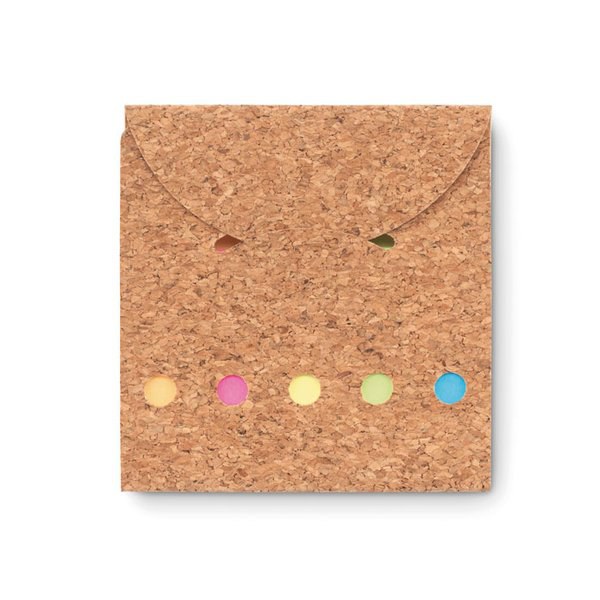FOLDCORK Memoblock notisar - GiftRetail MO9858