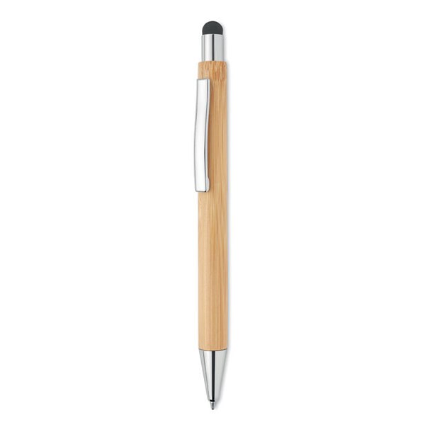 BAYBA Bambupenna touch blått bläck - GiftRetail MO9945