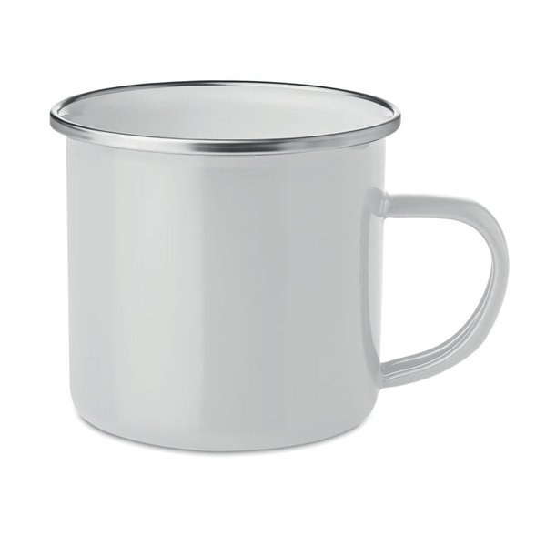 PLATEADO Emaljmugg med sublimeringsyta - GiftRetail MO6917
