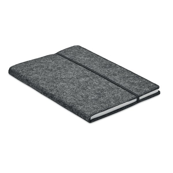FELTBOOK A5 anteckningsbok RPET-filt - GiftRetail MO2093