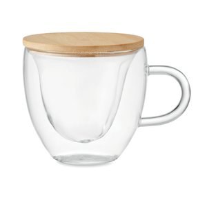 CORAMUG Glas med dubbelvägg - GiftRetail MO6937