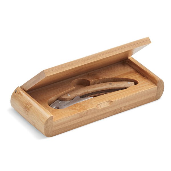 SONO Servitörskniv i bambu - GiftRetail MO6974