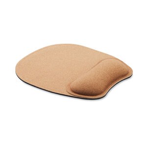 MARBO Eco-Friendly Ergonomic Cork Mouse Pad with Wrist Support - GiftRetail MO2113