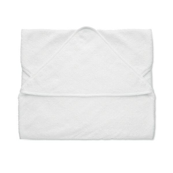 HUGME Babyhandduk med huva i bomull - GiftRetail MO2253