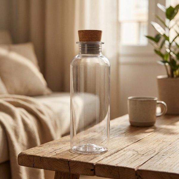 OCEAN Eco-Friendly Tritan Renew™ 500ml Bottle with Cork Lid - GiftRetail MO2266
