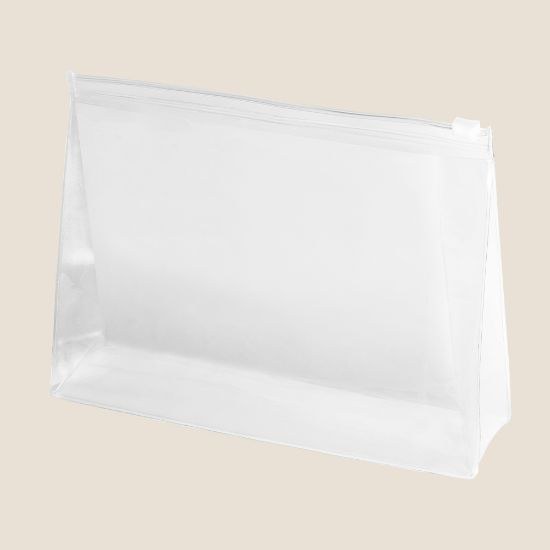 Goya 34054 - Genomskinlig PVC-toalettväska med dragkedja SOFIE