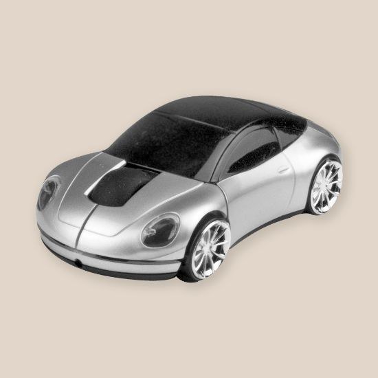 Goya 33575 - Bilformad Trådlös Mus i ABS-plast CAR
