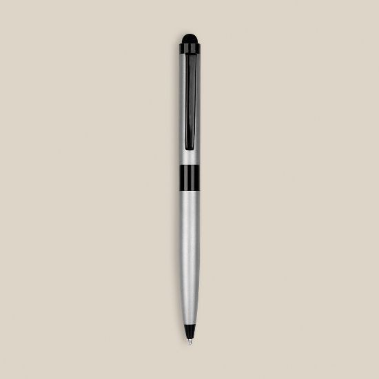 Goya 38513 - Svart Metall Kulspetspenna med Pekdon FRAC