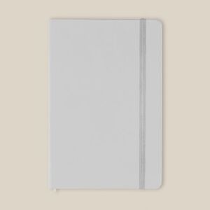 Goya 39567 - A5 Notebook with PU Cover & Elastic Band, 96 Cream Striped Sheets LINED