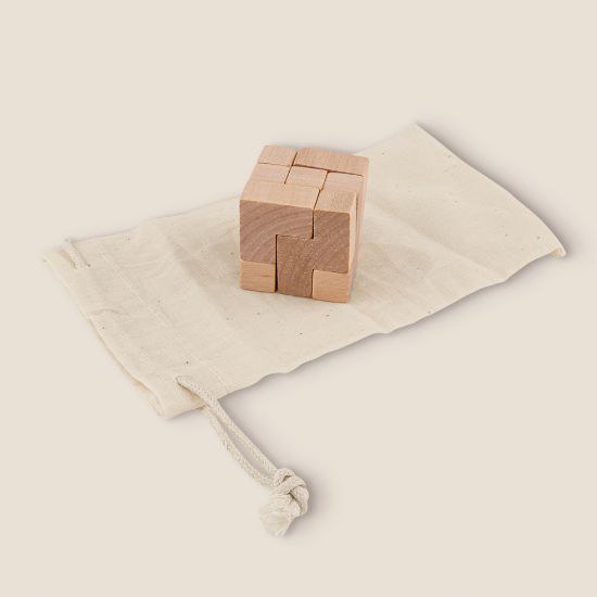 Goya 50623 - Färdighetsspel med 7 Stapelbara Träbitar FADE