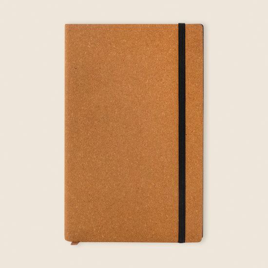 Goya 50663 - Recycled Leather Notebook with Ribbon Marker NALE