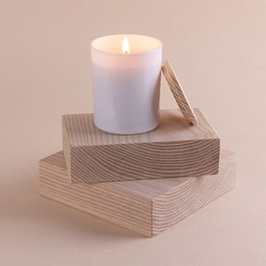 Goya 50704 - Målat Glasljus med Bambulock, 140g LEVANTI