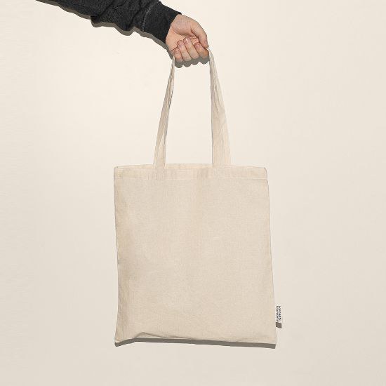 Goya 52034 - Organic Cotton Bag with Long Handles FLEUR
