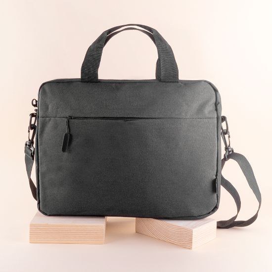 Goya 52564 - RPET Polyester Briefcase with Laptop Padding ICARIA