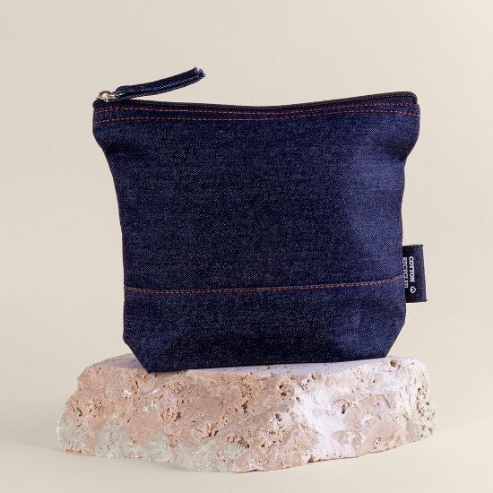 Goya 53007 - Återvunnen Bomull och Denim Toalettväska NASHVILLE