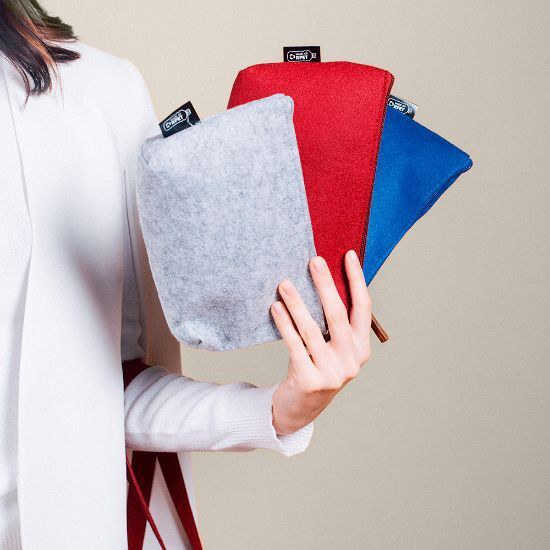 Toalettväska i 100% RPET med Certifikat PATCH