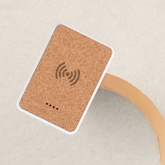 Goya 53551 - Kork och Återvunnen ABS Powerbank 5000mAh AURA