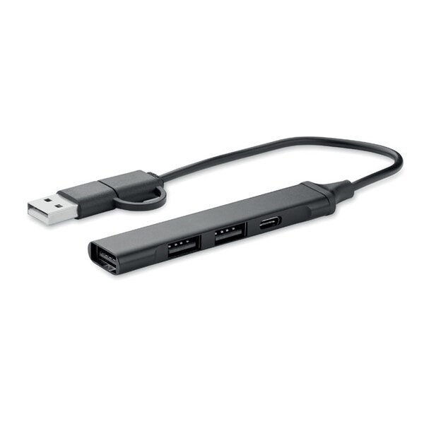 GiftRetail MO2294 - CURRENT USB 4 portars nav 19 cm