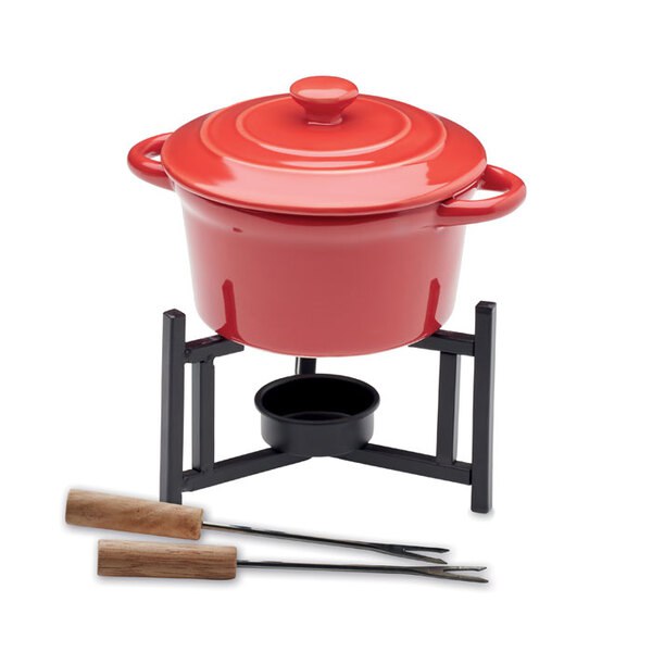 GiftRetail MO2386 - BIG KASE Keramiskt fondueset 300 ml