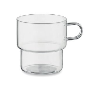 BOROMUG Högt borosilikat glas 300 ml - GiftRetail MO2348