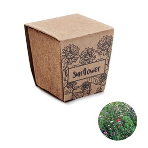SUNFLOWER KIT Odlingssats solrosor - GiftRetail MO2411