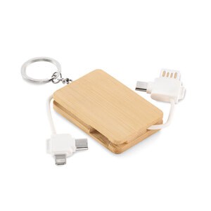 BUPOW Laddkabel med nyckelring - GiftRetail MO2422