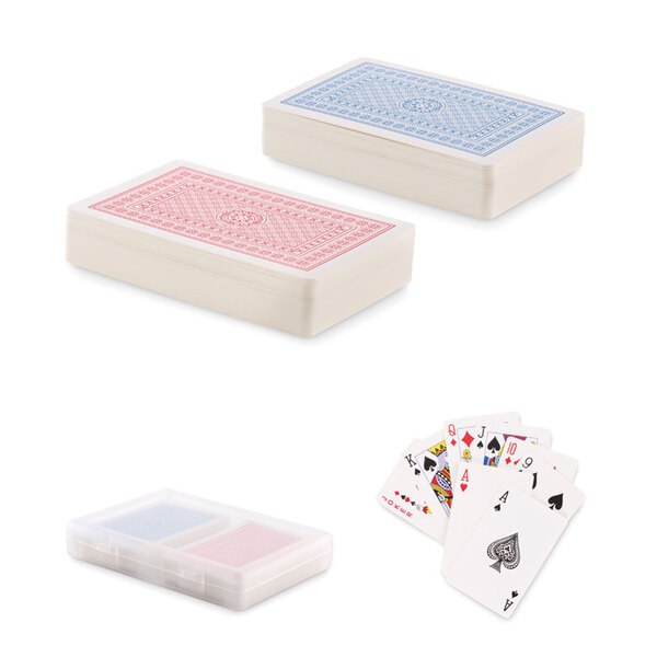 PLAYCARD Set med klassiska spelkort - GiftRetail MO2532