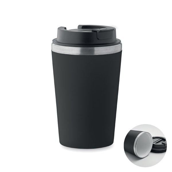 BLERM Mugg med keramiskt foder 350ml