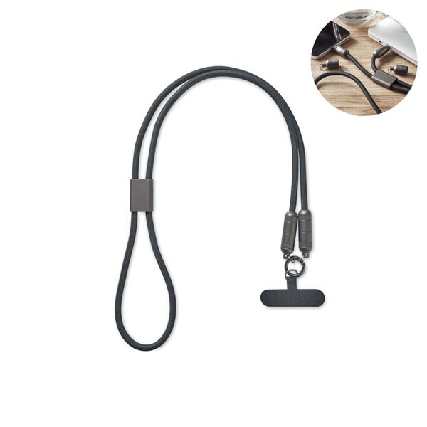 SHAKA 60W telefonhållare laddkabel - GiftRetail MO2585