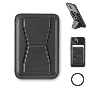 LEAMAG Magnetisk PU-korthållare - GiftRetail MO2654