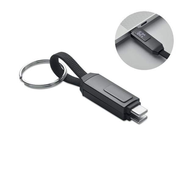 KEYSTO nyckelring 60W laddningskabel