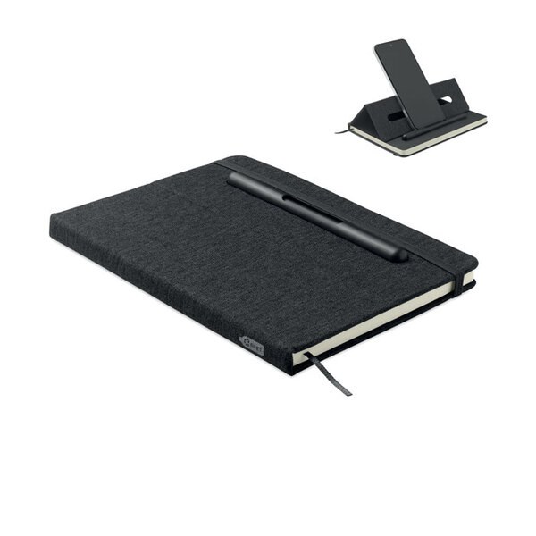 RINBOOK A5 anteckningsbok telefonställ - GiftRetail MO2687