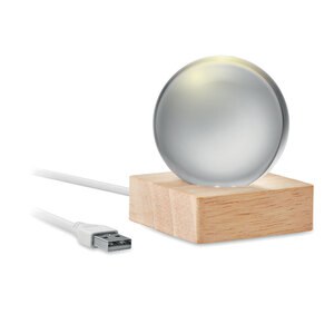 LIGHT LED-glaskula - GiftRetail MO2689