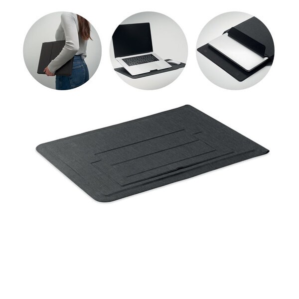 PRACTIC 16 tums laptopfodral i filt