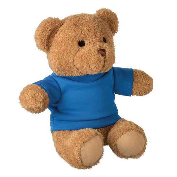 JACKIE Nallebjörn med t-shirt 23cm - GiftRetail MO2745