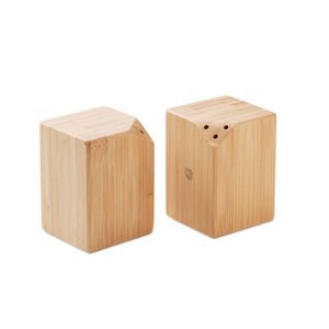 BOTH Salt- och pepparkar i bambu - GiftRetail MO2771