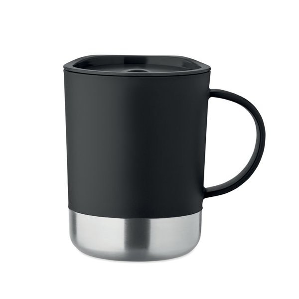 BEAKER Enkelväggig mugg 300 ml - GiftRetail MO2772