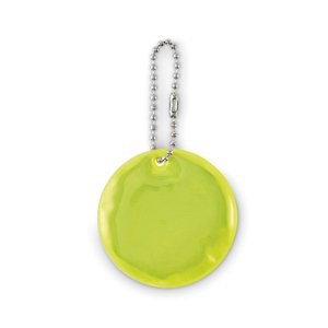GRIN Rund reflex nyckelring - GiftRetail MO2884