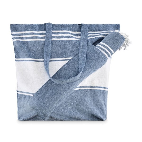 HUMMUM Strandväska med hamamhandduk - GiftRetail MO2954