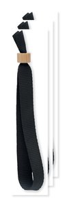 Förpackning med 30 GiftRetail MO6706 - FIESTA RPET festivalarmband