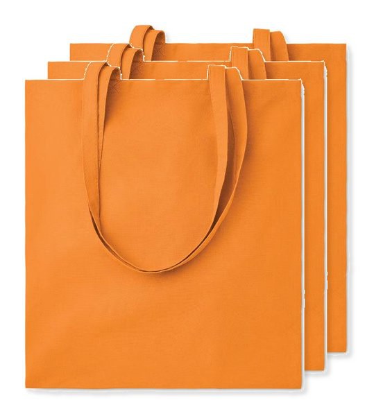 Förpackning med 30 GiftRetail MO9268 - COTTONEL COLOUR + Shopping väska 140 gr/m3