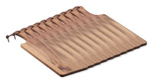 Förpackning med 10 GiftRetail MO6965 - CIBO Skärbräda Acacia