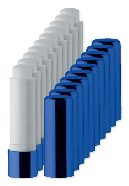 Förpackning med 10 GiftRetail MO9407 - UV GLOSS Läppcerat/balsam med UV skydd
