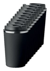 Förpackning med 10 GiftRetail MO6276 - BRACE Termosmugg rostfritt 350ml