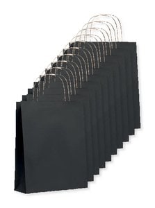 Förpackning med 100 GiftRetail MO6172 - PAPER TONE S Papperskasse Liten 90 gr/m²