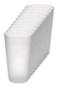 Förpackning med 100 GiftRetail MO9907 - FESTA LARGE Återanvändbar eventkopp 500ml