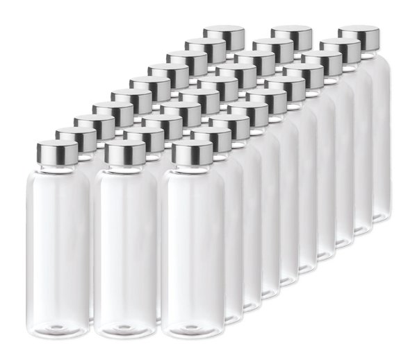 Förpackning med 10 GiftRetail MO9910 - UTAH RPET Vattenflaska i RPET 500ml