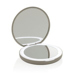 XD Collection P457.03 - Lumora RCS återvunnen plast LED uppladdningsbar sminkspegel